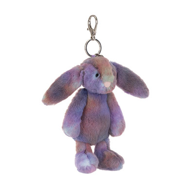 Jellycat Zodihop Luxe Bunny fuzzy bag charm